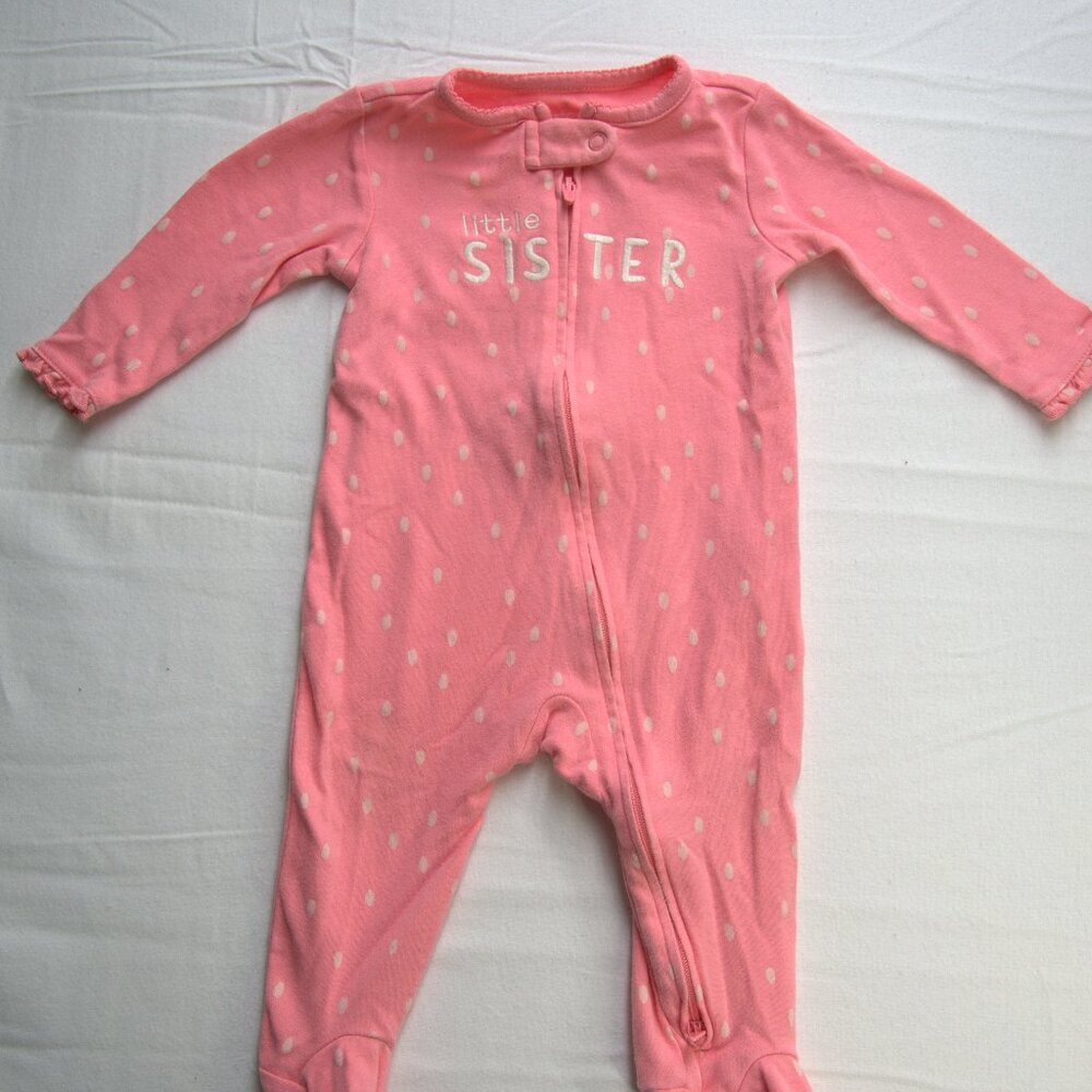 Pink Little Sister Sleeper, Size 6m